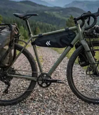 Tutus Bikepacking Sacculi Custom IMPERVIUS Bike Frame & Equo Sacculi Manufacturer