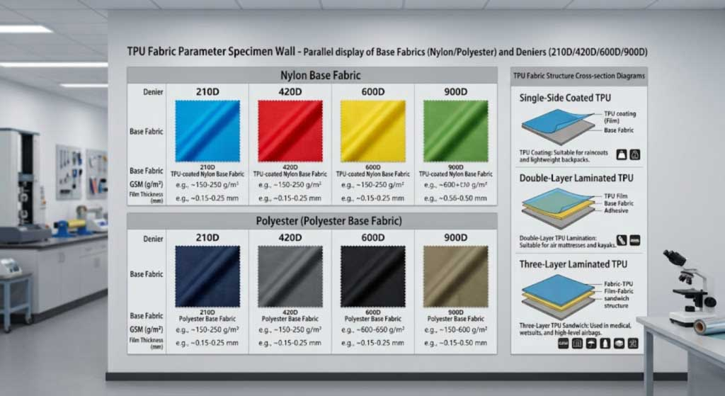 TPU IMPERVIUS Backpacks: Material Electio Libri