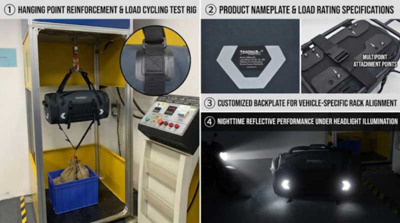 Motorcycle IMPERVIUS BAG supplementum Electio Guide