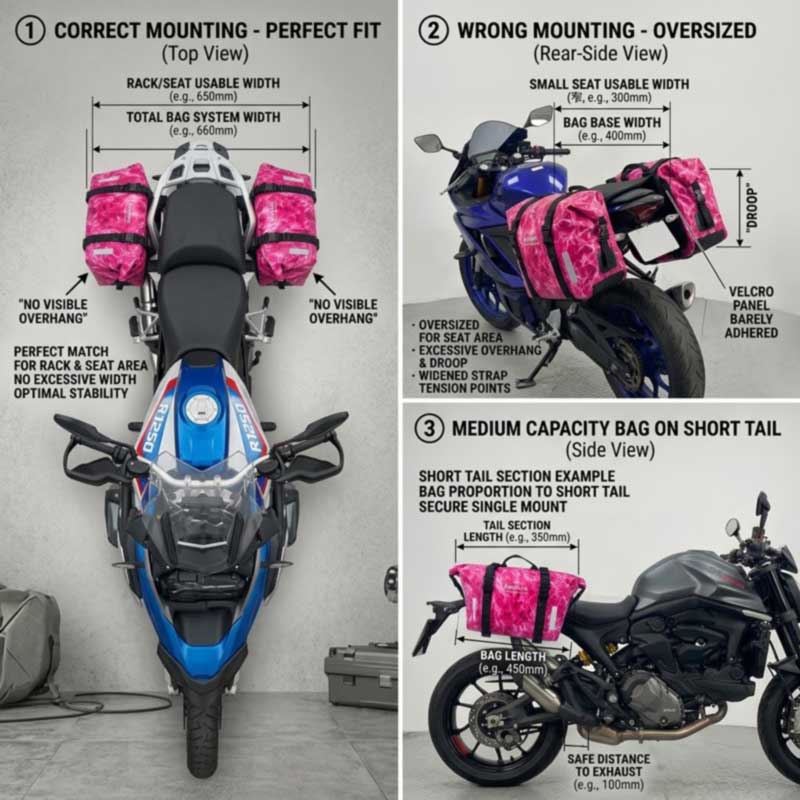 Motorcycle Tail Bag Manufacturer ad Altera Projects