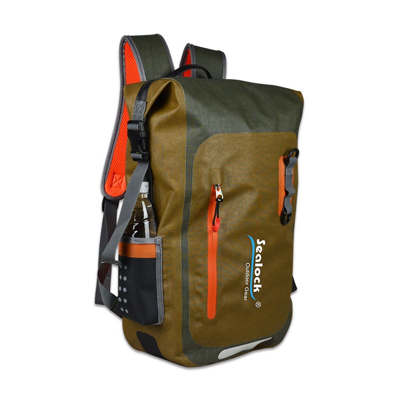 20L Roll Top IMPERVIUS Backpack cum velit Sleeve ad Commutandi et Travel