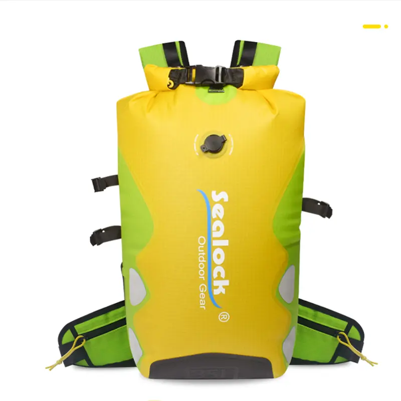 35L Roll Top Waterproof Backpack ad Hiking et Kayaking