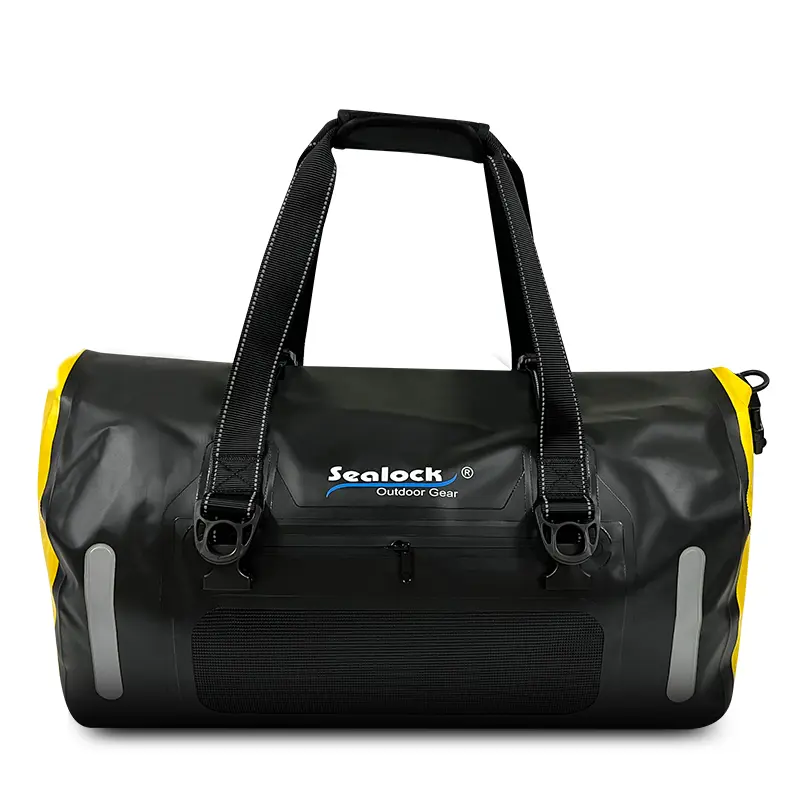 40L & 60L Roll-Top Waterproof Duffel Sicca Pera pro Kayaking, Camping & Travel