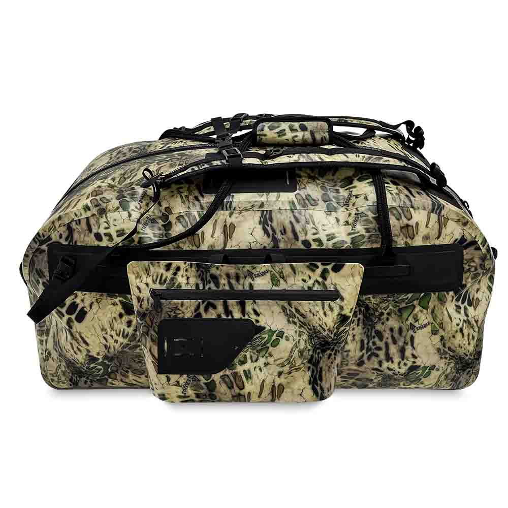 Aqua resistens Camo Duffel Bag cum detachable Front Marsupium (IPX6)